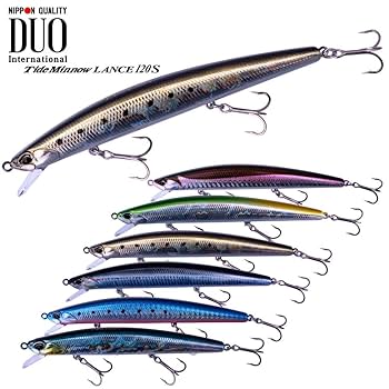 DUO タイドミノーランス　4本セット アキアジルアーもプラス Amazon.co.jp: DUO(デュオ) ルアー タイドミノー LANCE(ランス